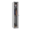Phoenix PL 300D Series PL1133GGK 1 Column 1 Door Personal locker in Grey with Key Lock 2