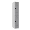 Phoenix PL 300D Series PL1233GGC 1 Column 2 Door Personal locker in Grey with Combination Lock 1